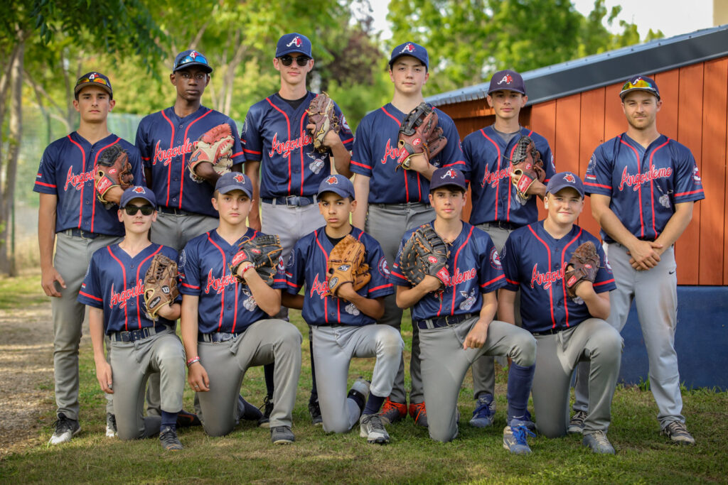 Photo d'équipe 15U Lynx baseball Angoulême